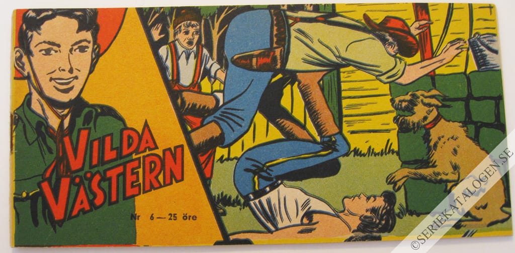 Framsida på Vilda Västern #6 (1956)