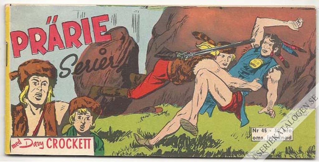 Framsida på Prärie-serier #45 (1960)