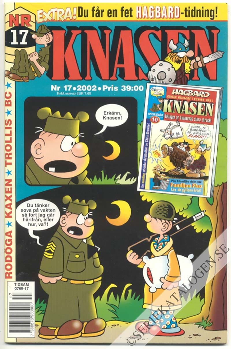 Framsida på Knasen #17 (2002)