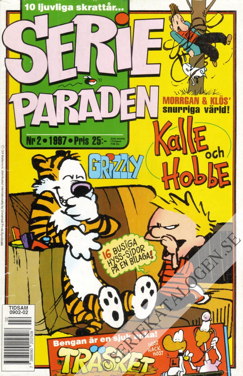 Framsida på Serie-paraden #2 (1997)