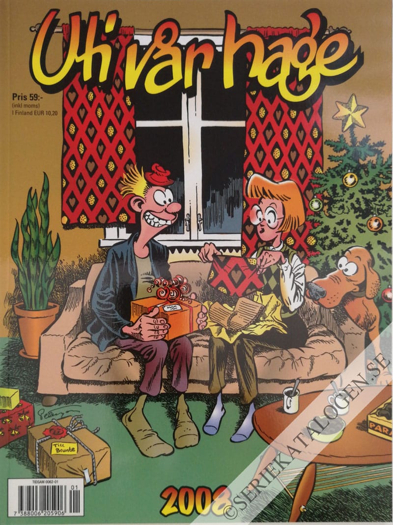 Framsida på Uti vår hage # (2008)