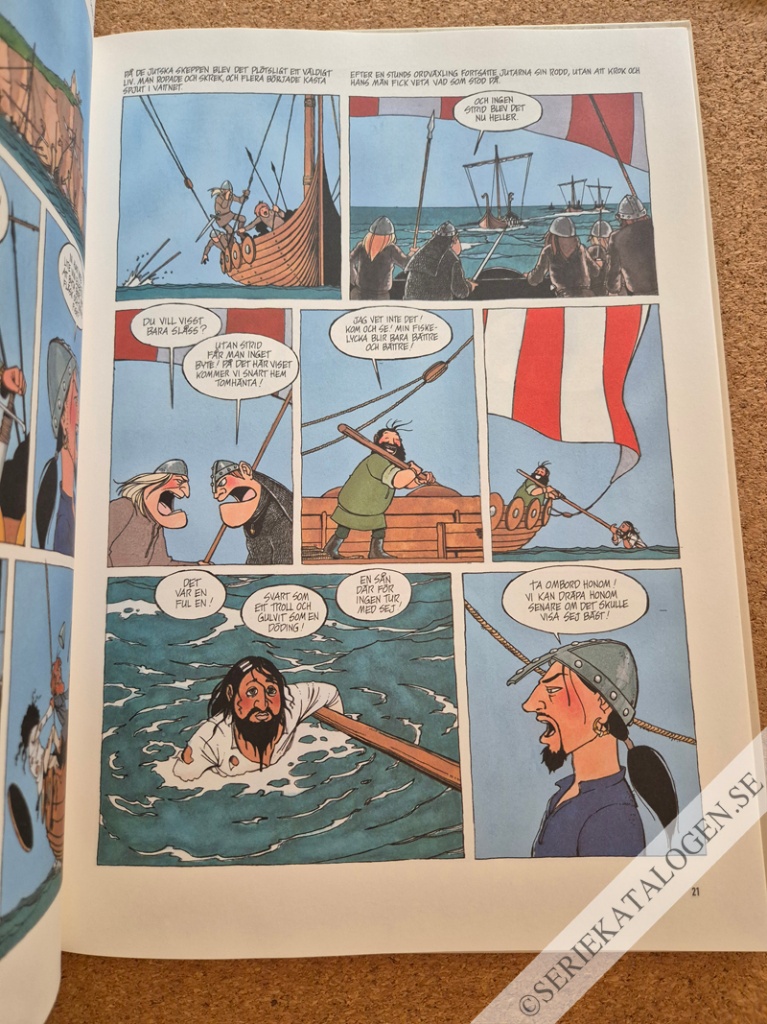 Exempel på Första delen eller hur Orm blev vänsterhänt (1999)