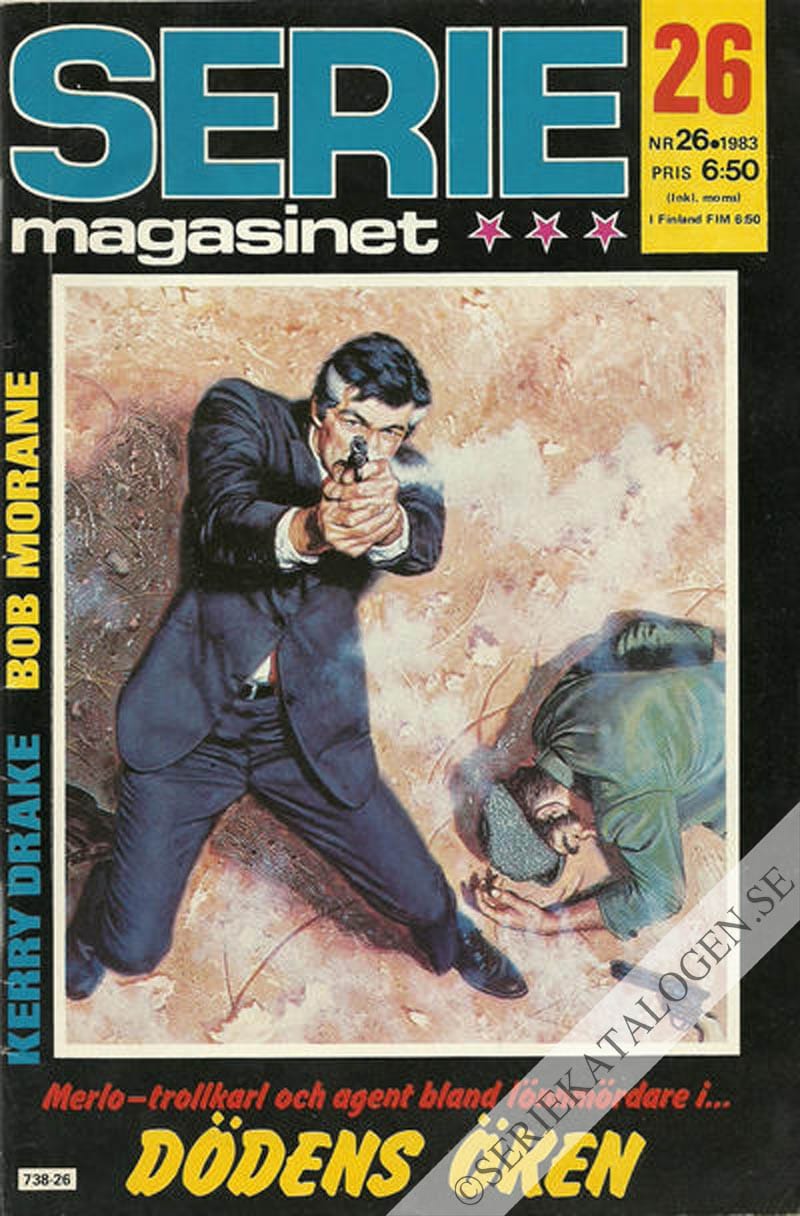 Framsida på Seriemagasinet #26 (1983)