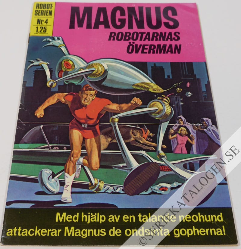 Framsida på Robotserien #4 (1968)