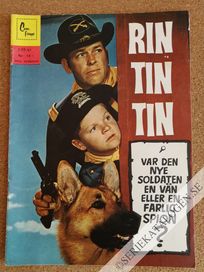 Framsida på Rin Tin Tin #14 (1960)