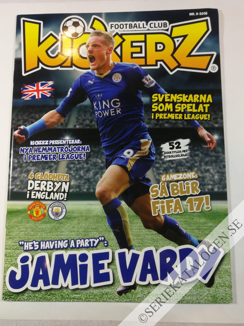 Framsida på Kickerz Football Club #9 (2016)