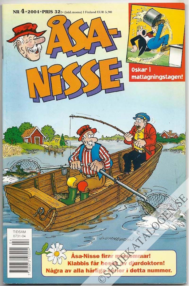 Framsida på Åsa-Nisse #4 (2004)