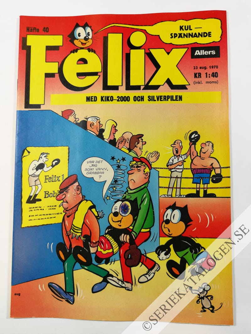 Framsida på Felix #40 (1970)