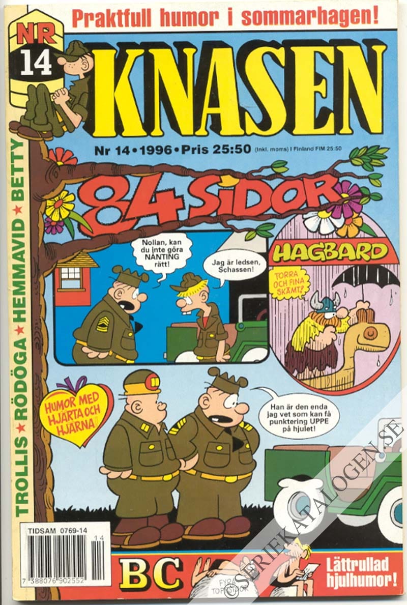 Framsida på Knasen #14 (1996)