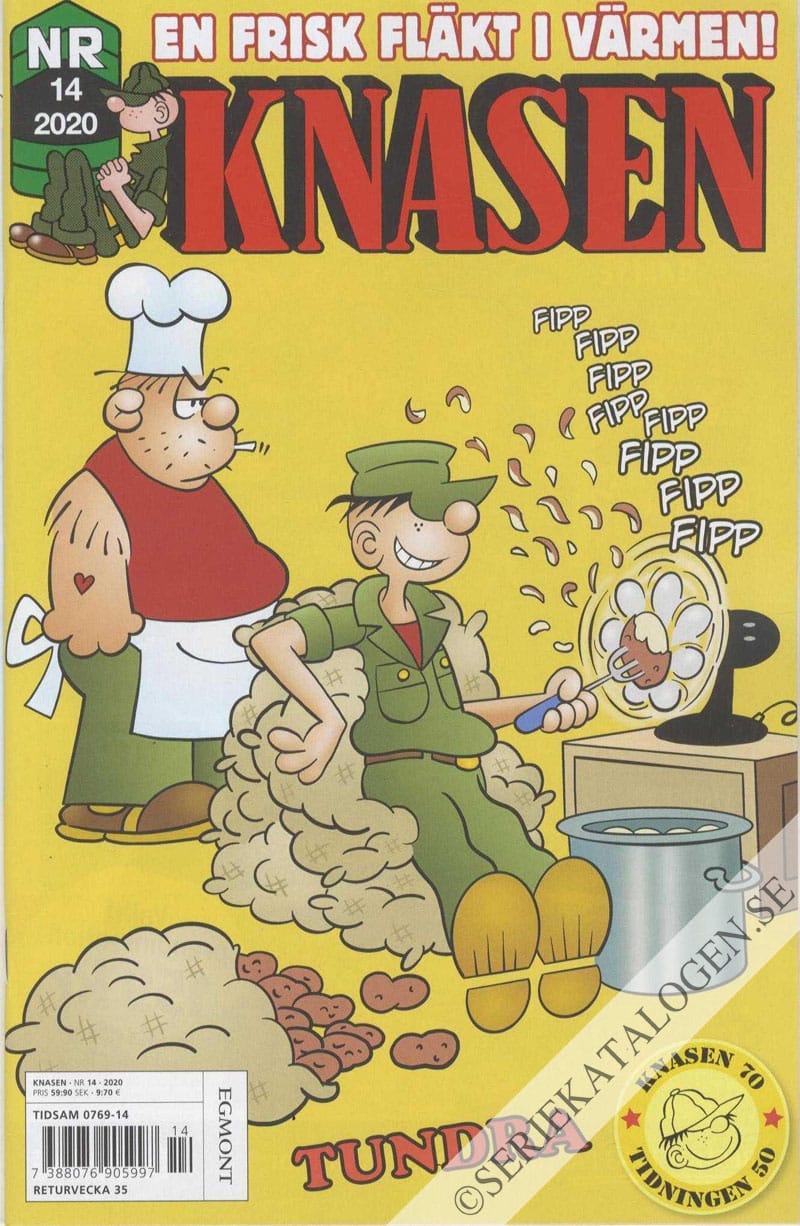 Framsida på Knasen #14 (2020)