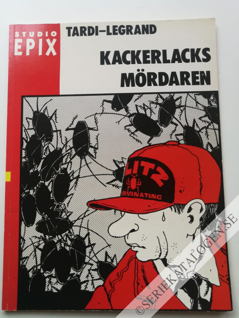 Framsida på Studio Epix Kackerlacksmördaren (1987)
