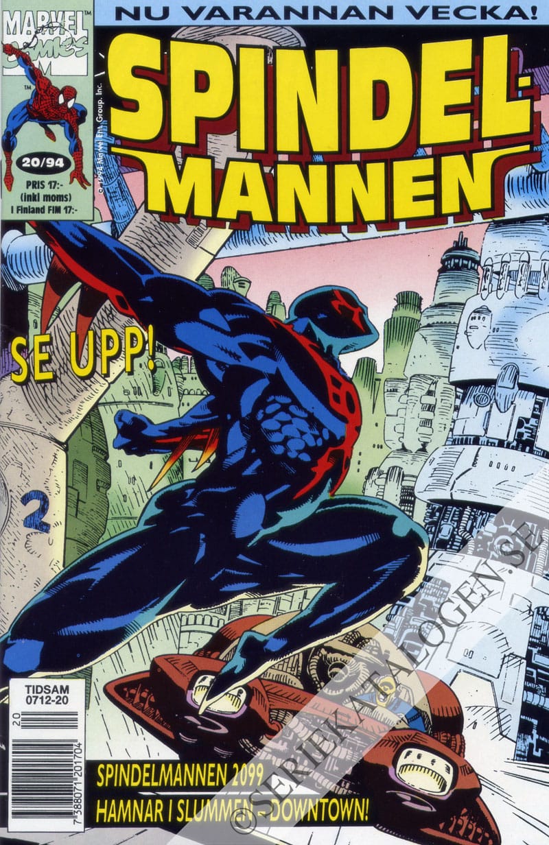 Framsida på Spindelmannen #20 (1994)