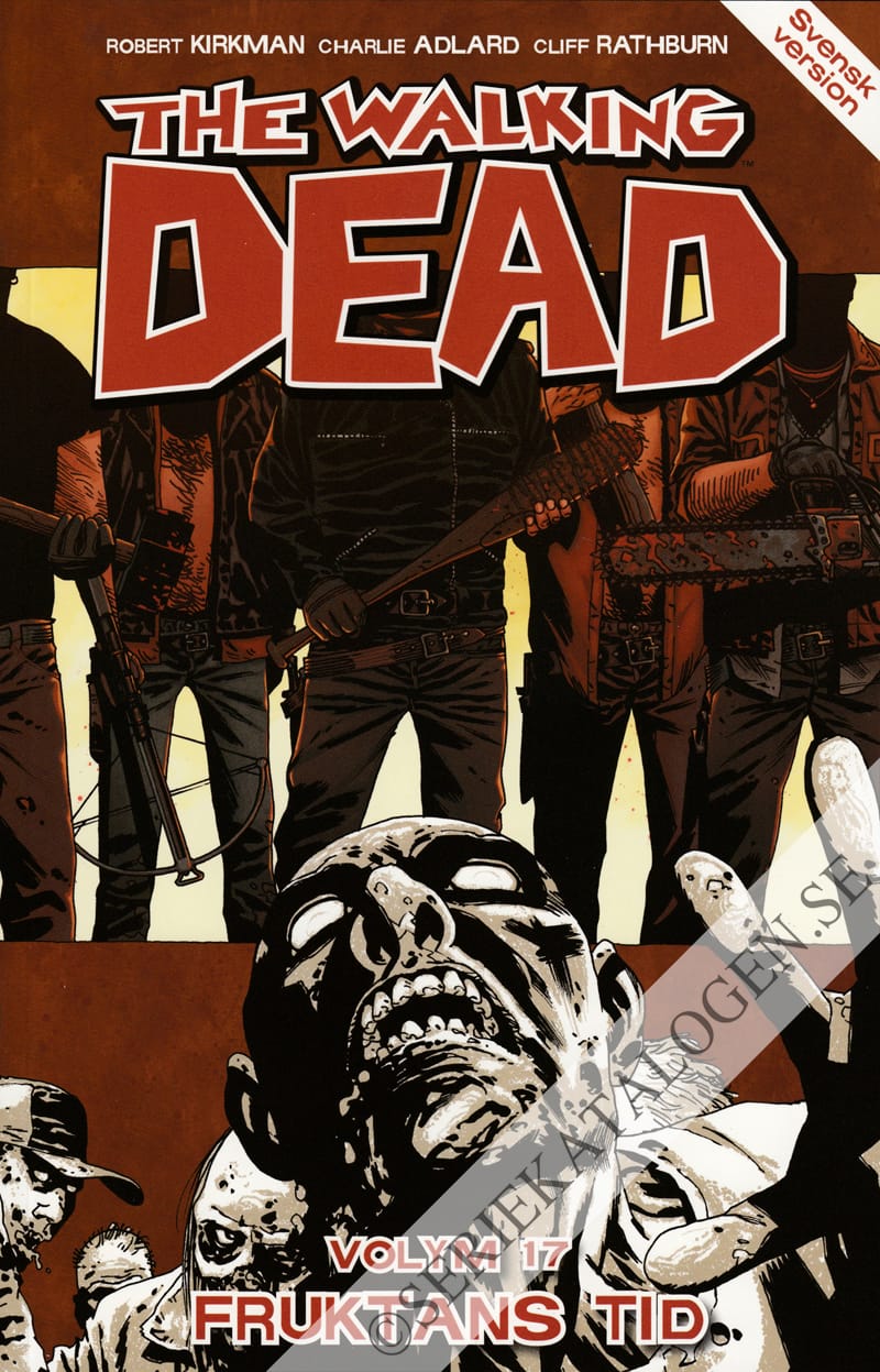 Framsida på The walking dead Fruktans tid (2016)