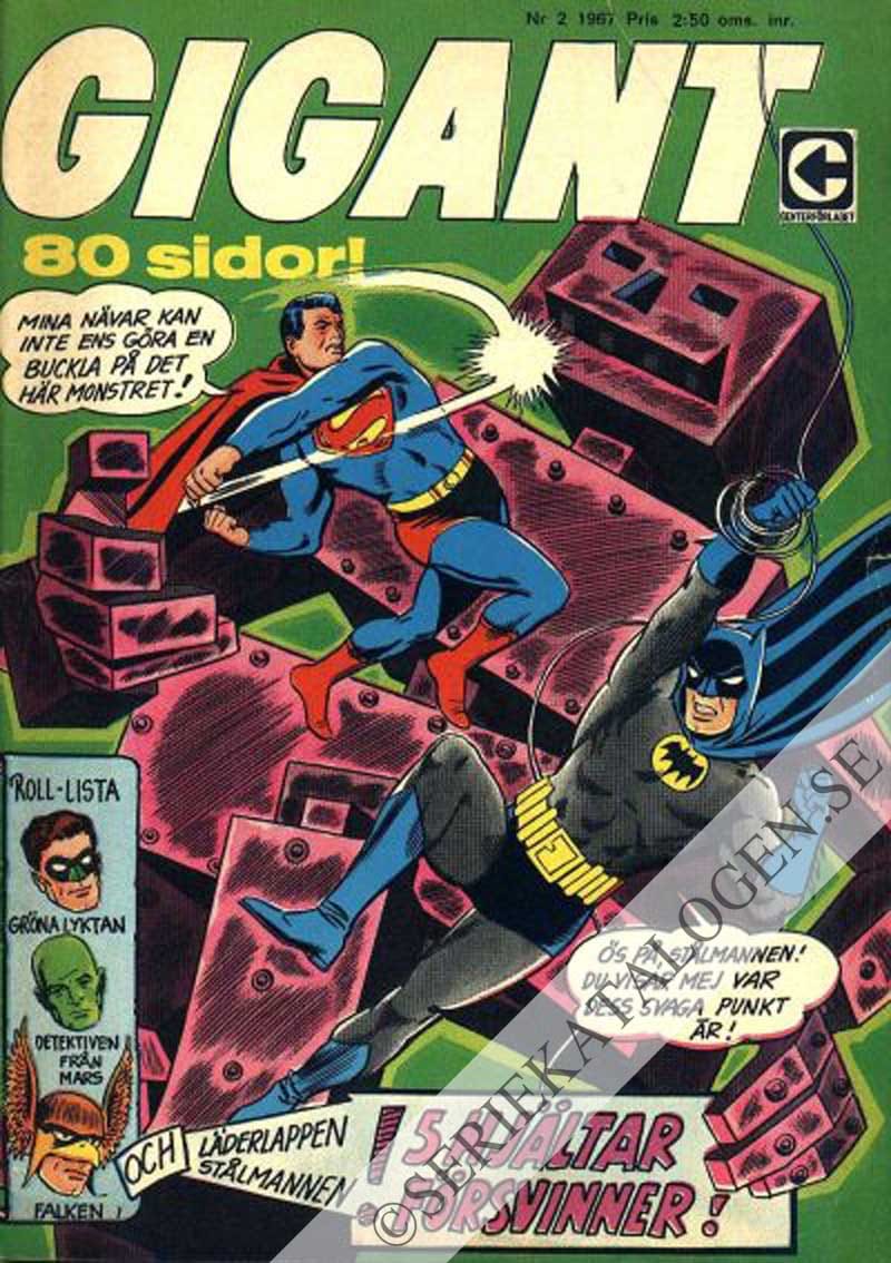 Framsida på Gigant #2 (1967)