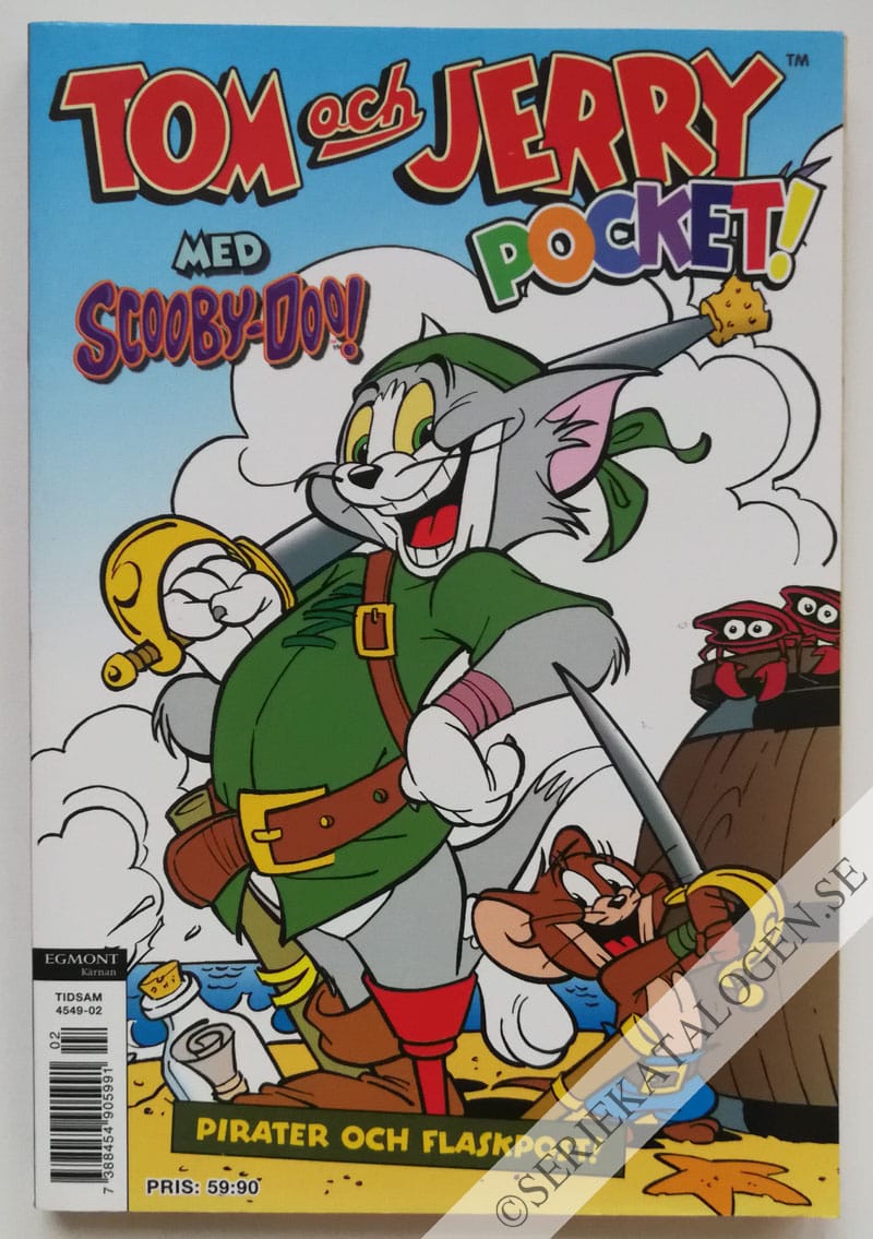 Framsida på Tom och Jerry-pocket! #2 (2012)