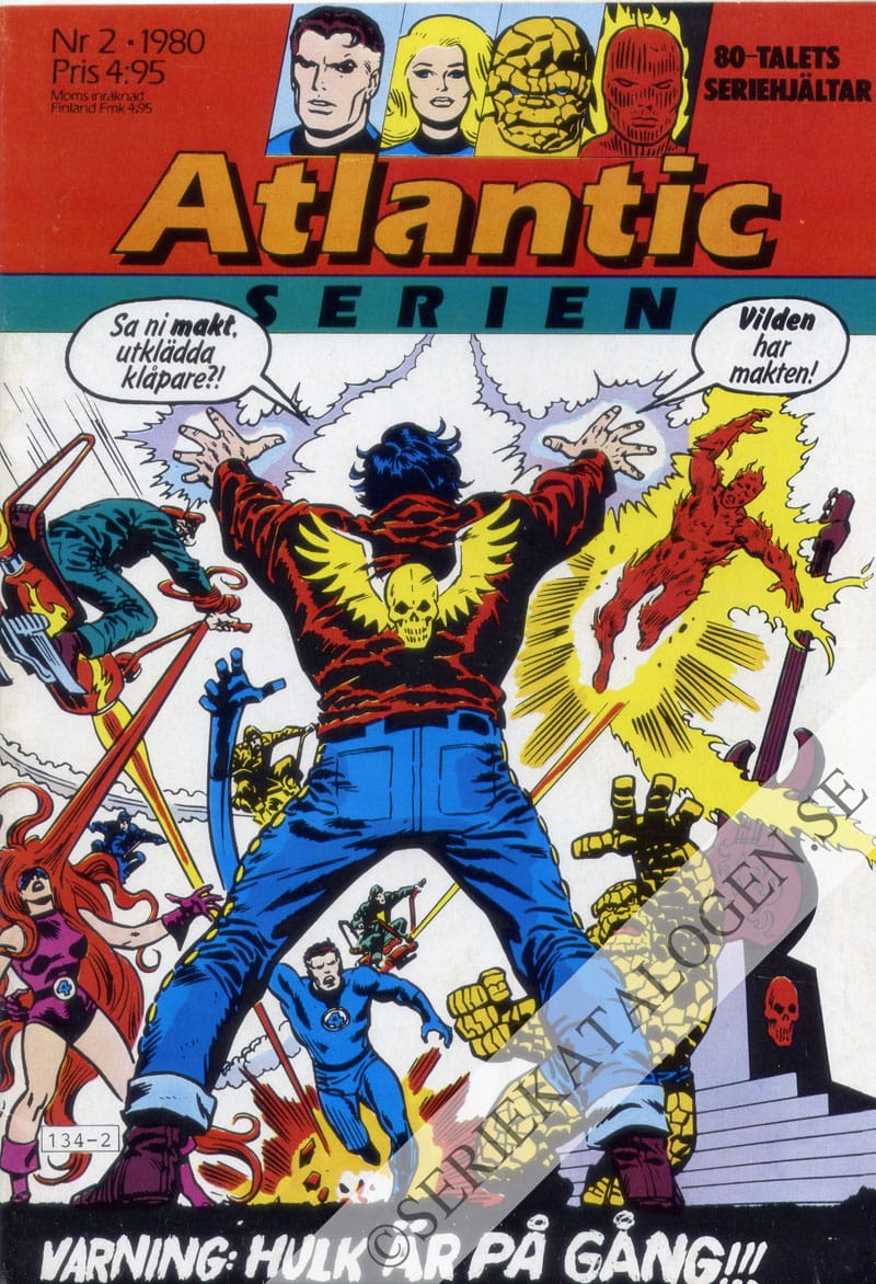 Framsida på Atlanticserien #2 (1980)