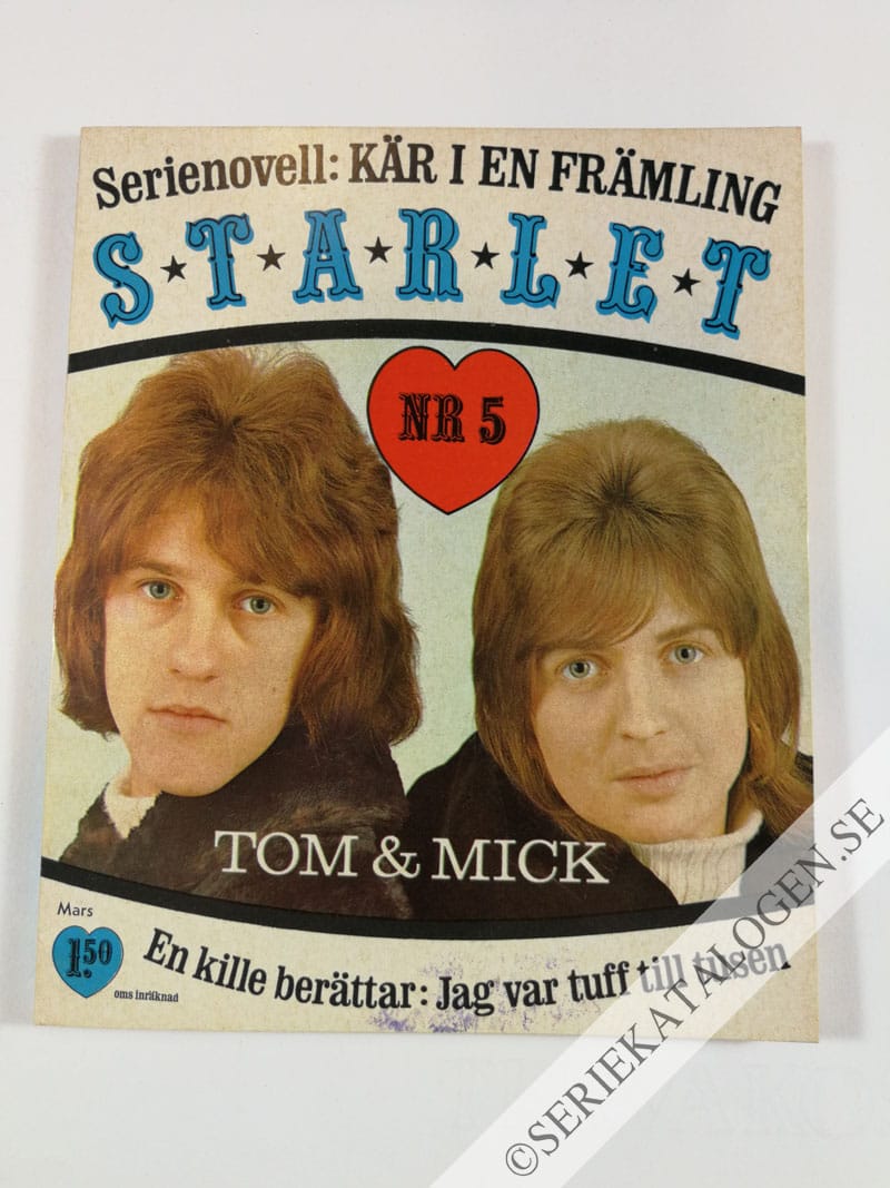 Framsida på Starlet #5 (1968)