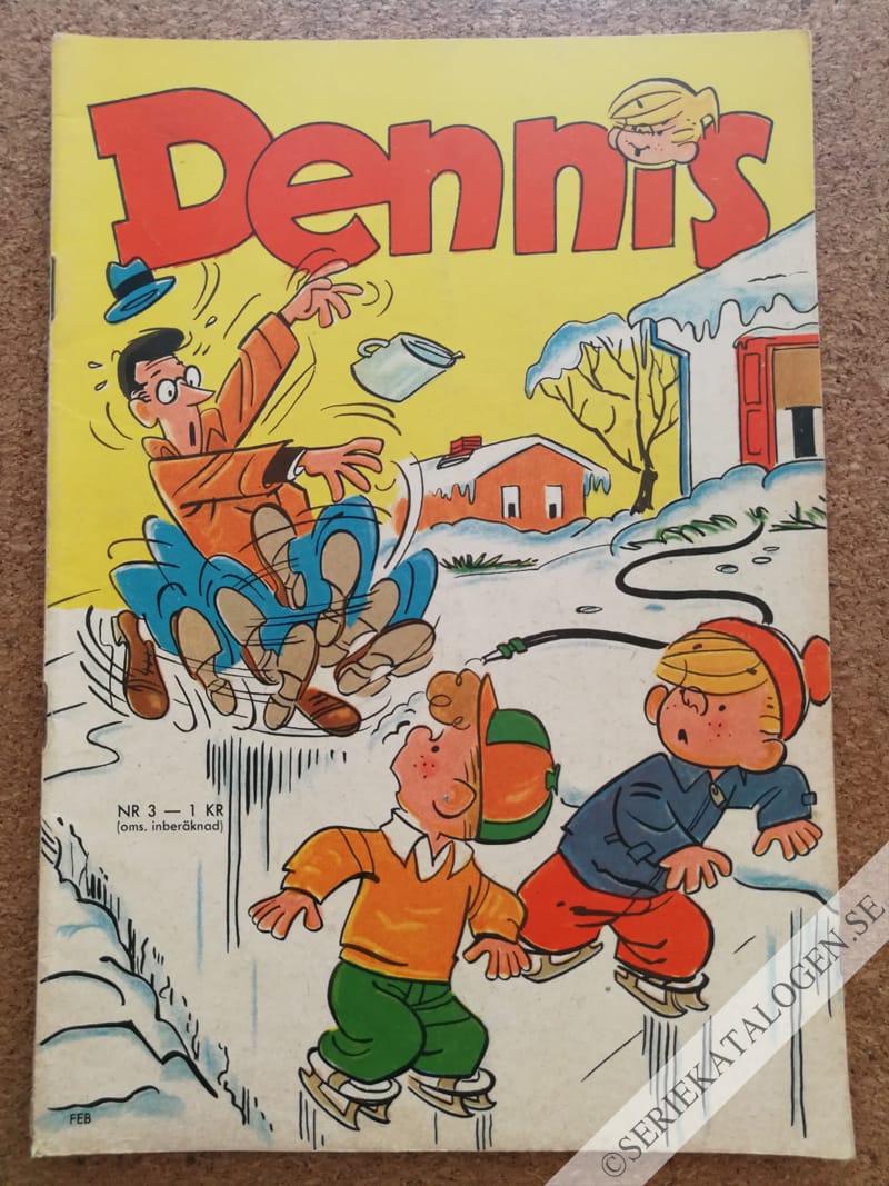Framsida på Dennis #3 (1966)