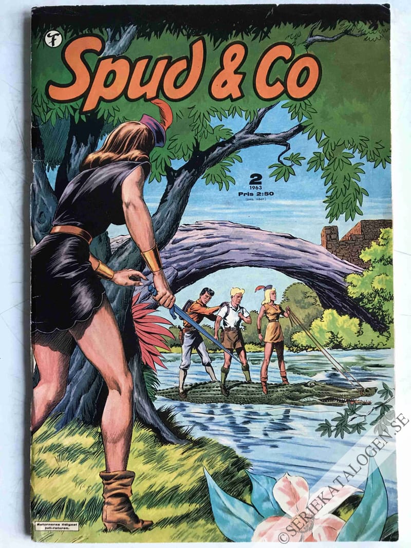 Framsida på Spud & co #2 (1963)