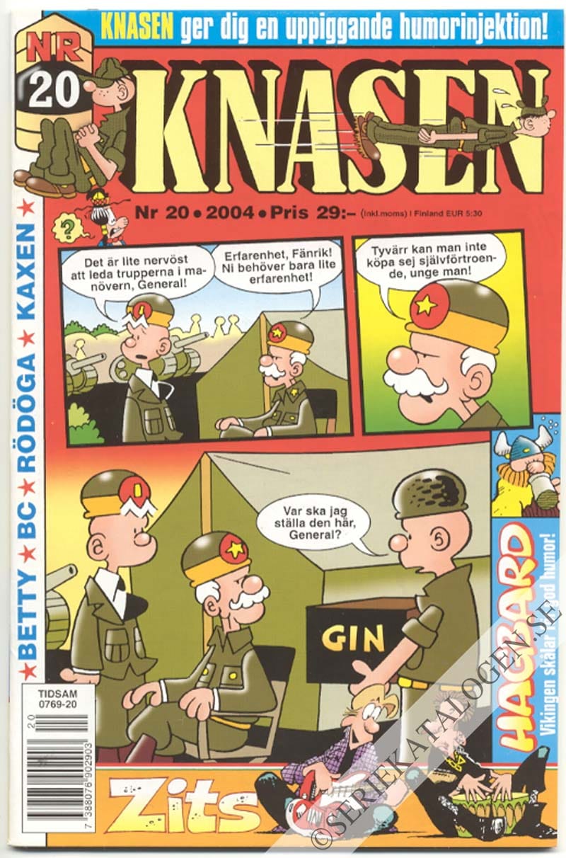 Framsida på Knasen #20 (2004)