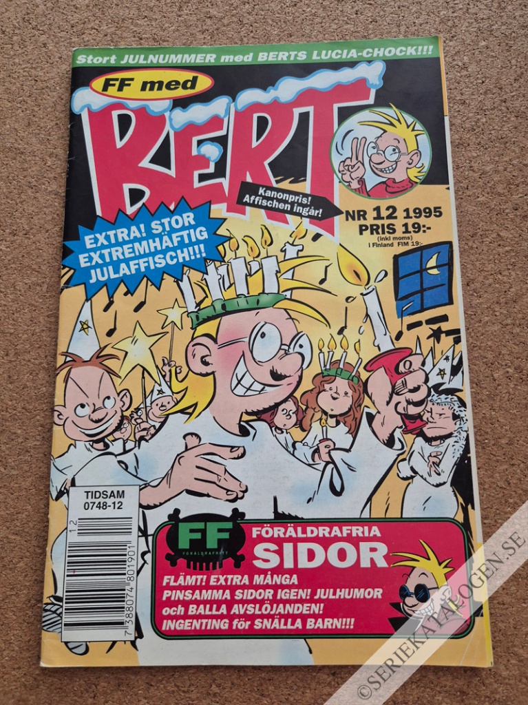 Framsida på FF med Bert #12 (1995)