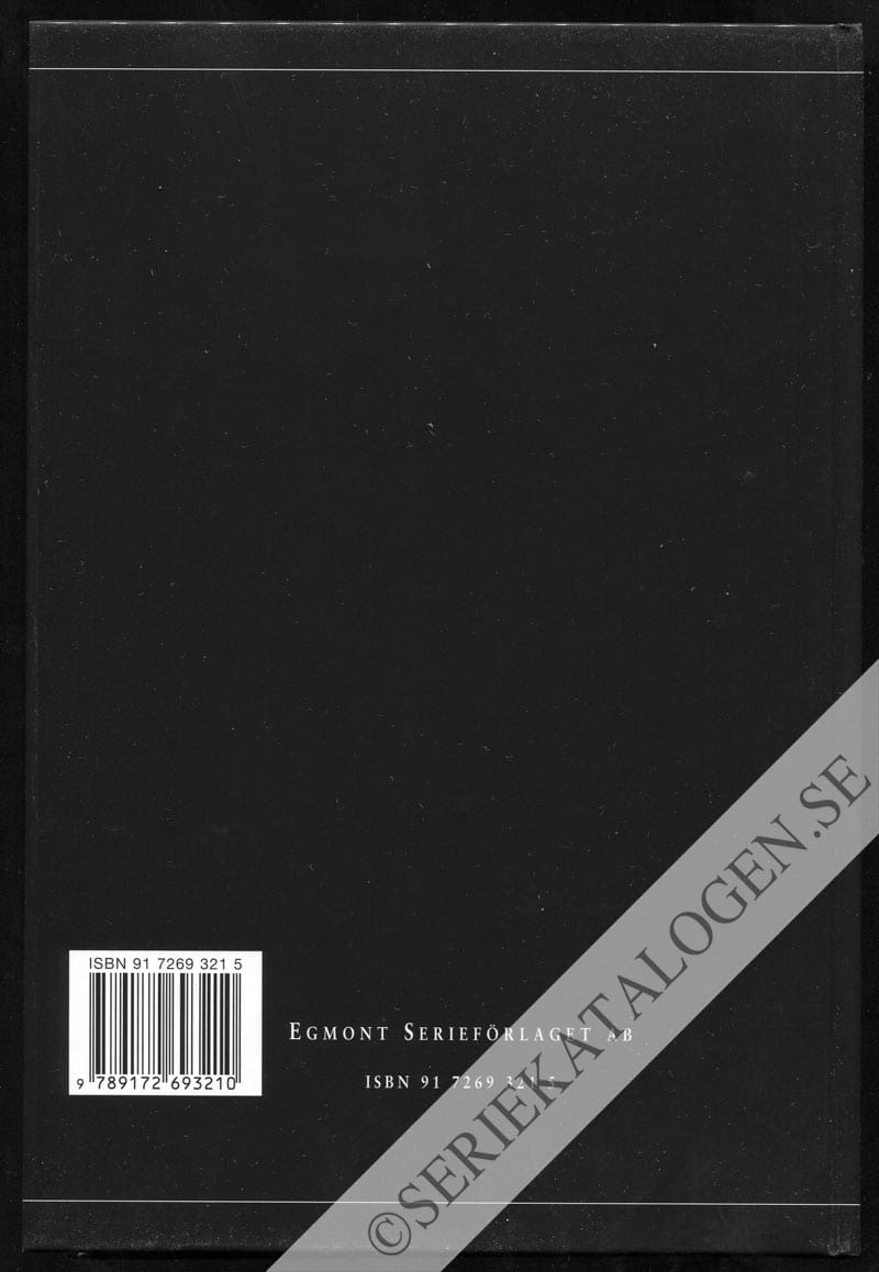 Baksida utan skyddsomslag (2001)