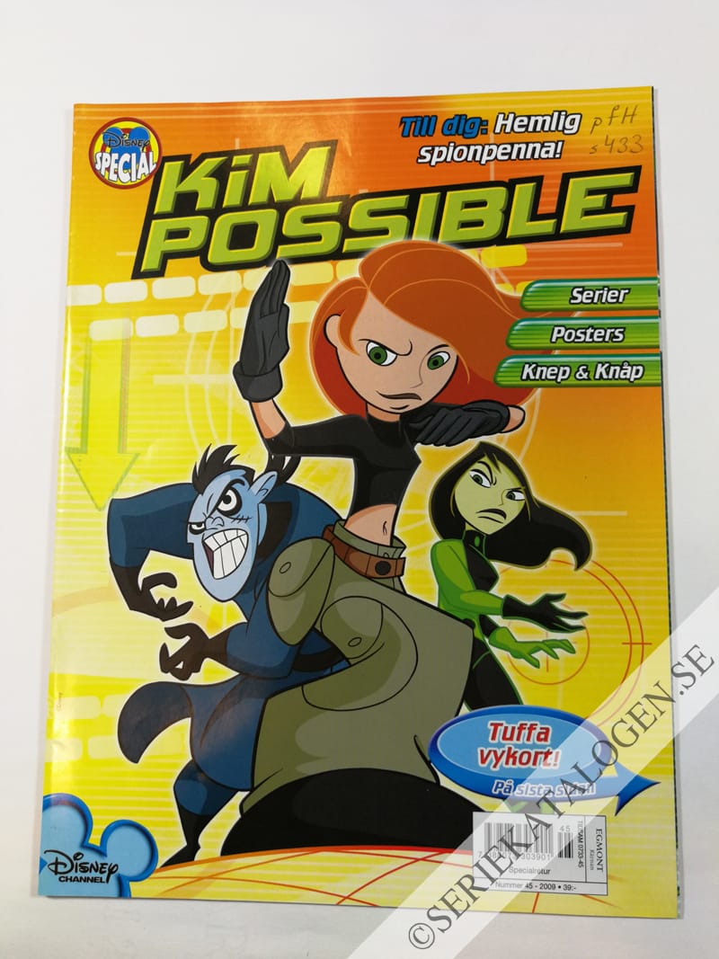 Framsida på Disney special Kim Possible (2009)