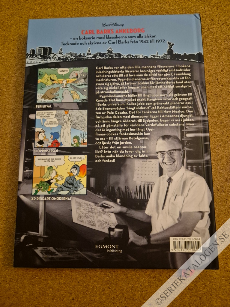 Baksida på Farbror Joakim i Pygméindianernas land och andra historier från 1956-1957 (2015)
