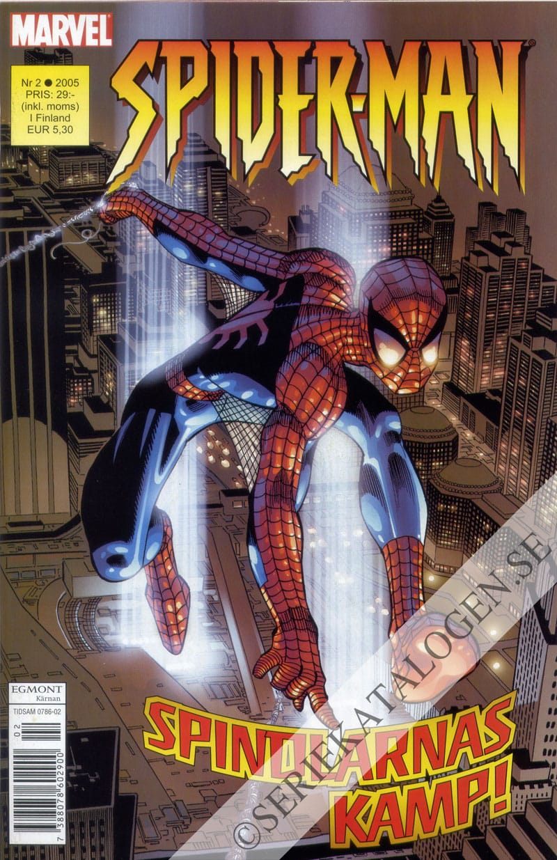 Framsida på Spider-Man #2 (2005)