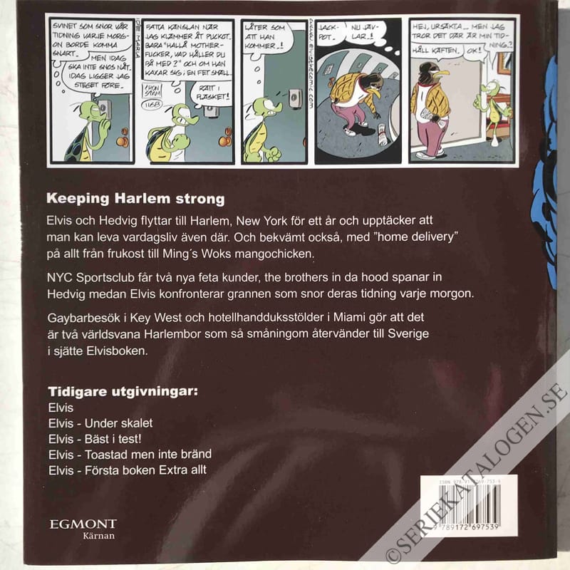 Baksida på Keeping Harlem strong (2006)