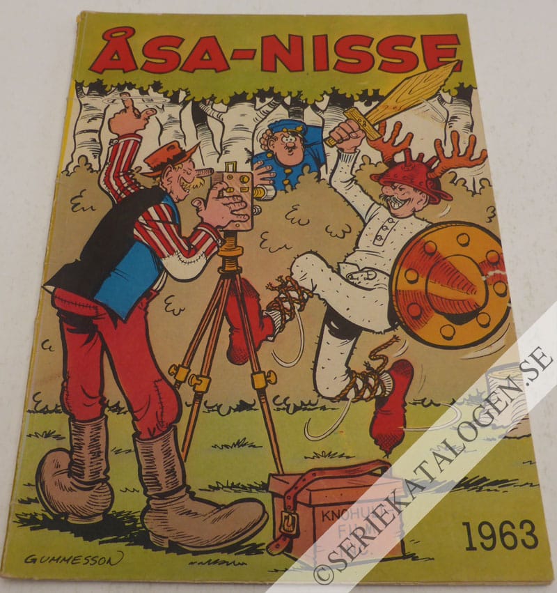 Framsida på Åsa-Nisse # (1962)