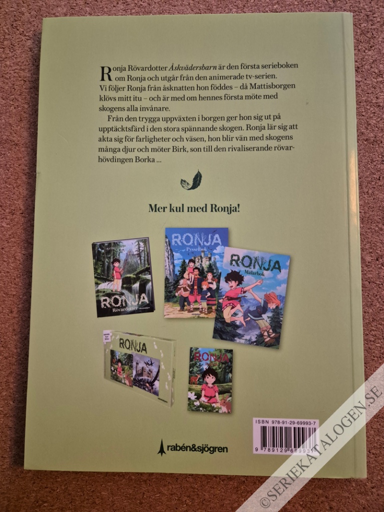 Baksida på Åskvädersbarn (2016)