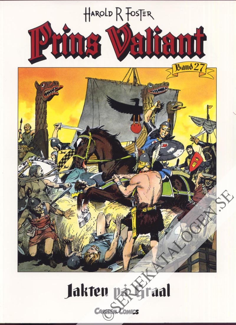 Framsida på Prins Valiant Jakten på Graal (2004)