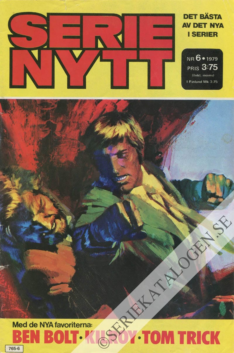 Framsida på Serie-Nytt #6 (1979)