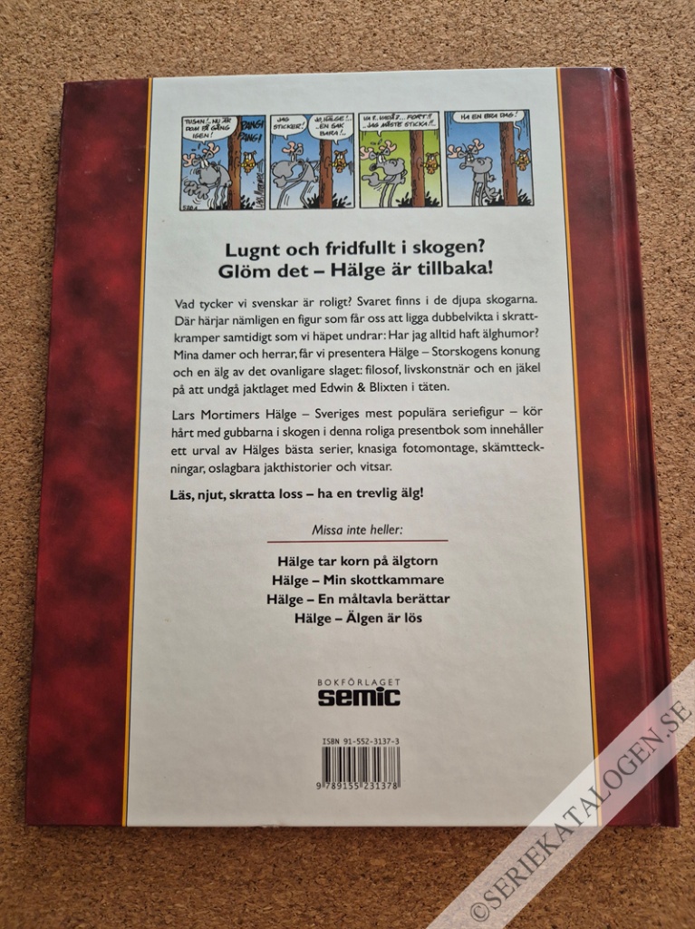 Baksida på Hälge tar Time Out (2003)