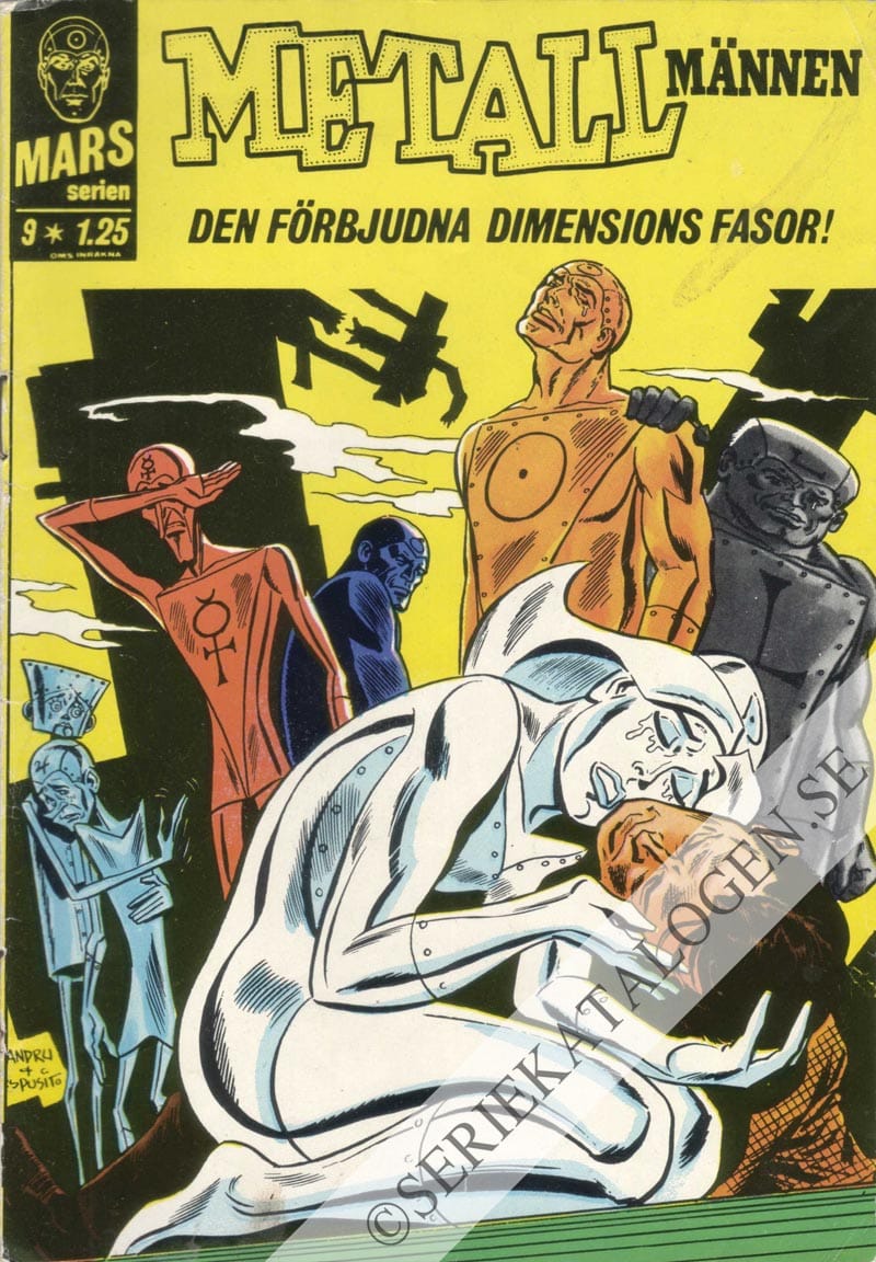 Framsida på Mars-serien #9 (1968)