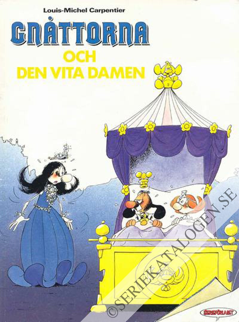 Framsida på Gnåttorna Gnåttorna och den vita damen (1988)