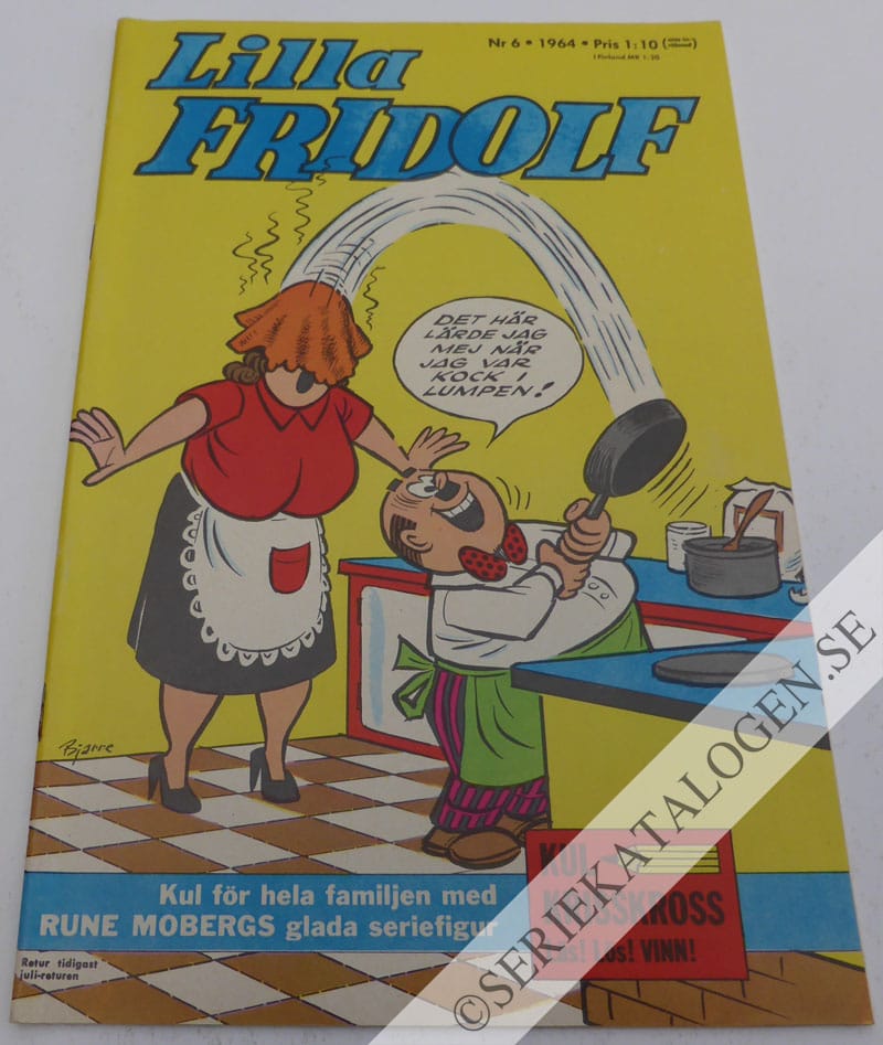 Framsida på Lilla Fridolf #6 (1964)