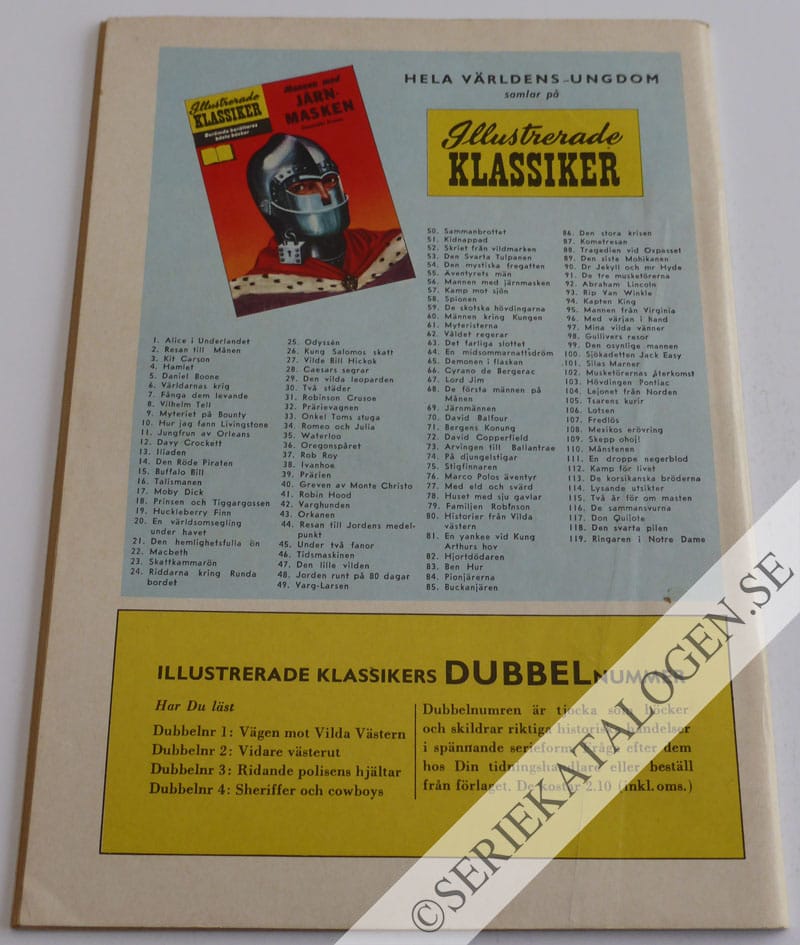 Baksida på Samhällets olycksbarn (1960)