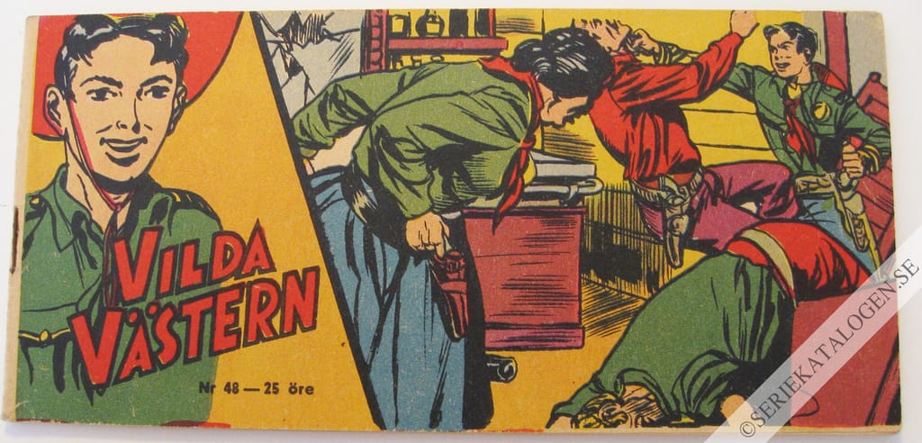 Framsida på Vilda Västern #48 (1956)