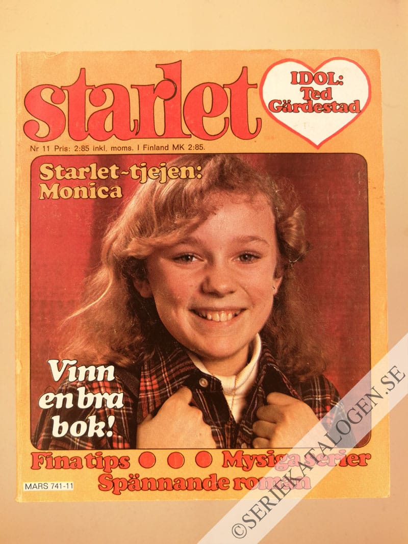 Framsida på Starlet #11 (1977)