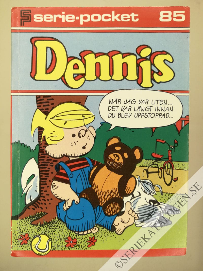 Framsida på Seriepocket #85 - Dennis (1979)