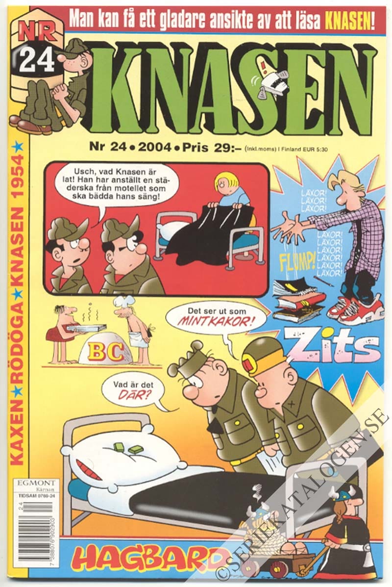 Framsida på Knasen #24 (2004)