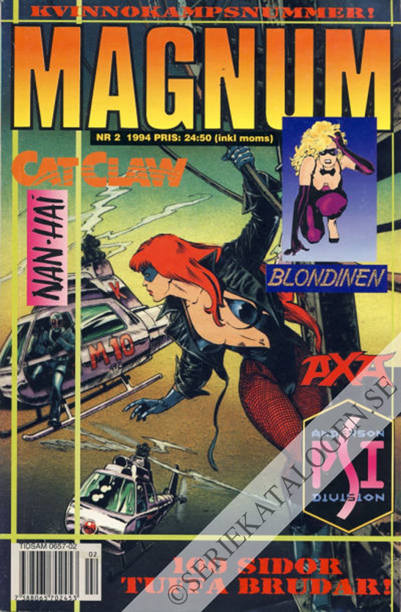 Framsida på Magnum comics #2 (1994)