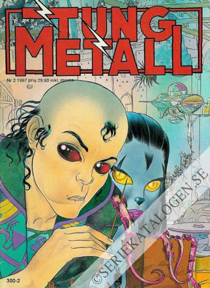 Framsida på Tung metall #2 (1987)