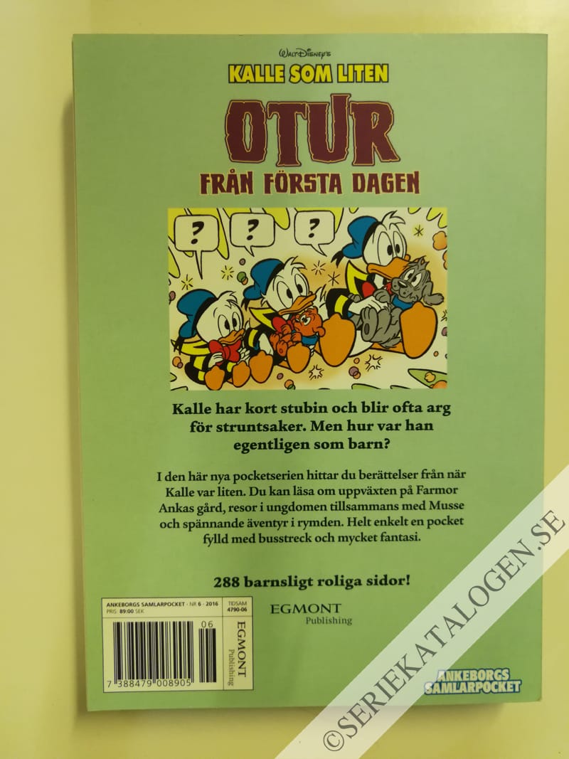 Baksida på Kalle som liten 1 - Otur från första dagen (2016)