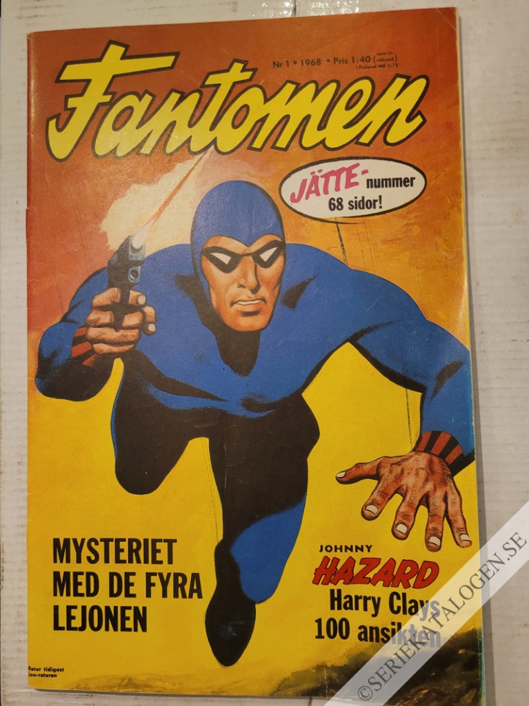 Framsida på Fantomen #1 (1968)