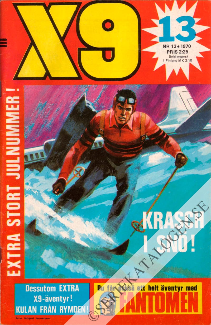 Framsida på X9 #13 (1970)