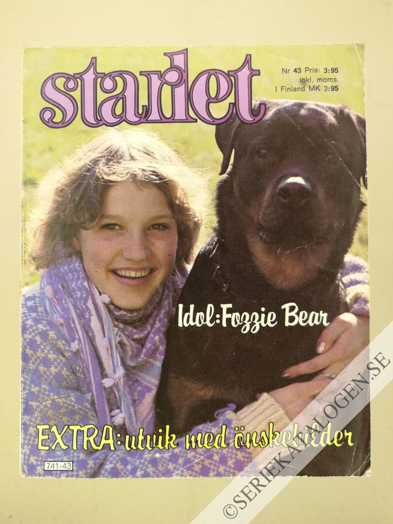 Framsida på Starlet #43 (1980)