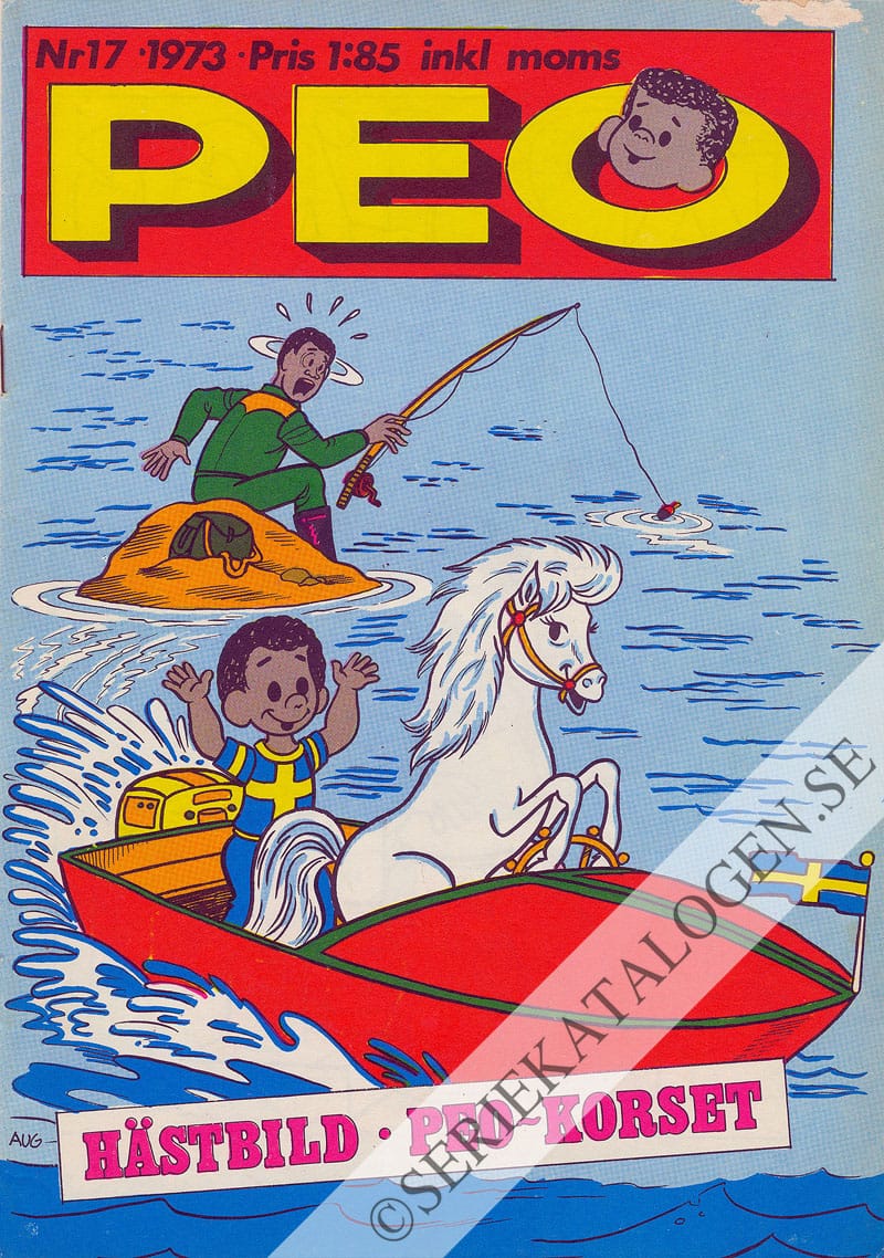 Framsida på Peo #17 (1973)